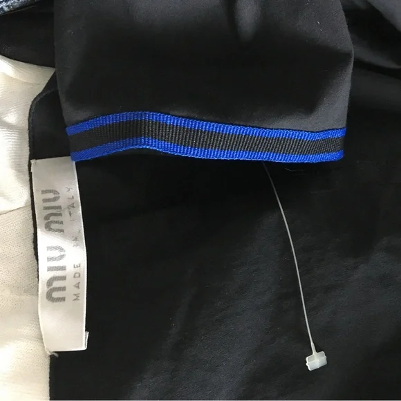 90s Miu miu quarter sleeve hook and eye closure baby doll dress - Picture 9 of 11